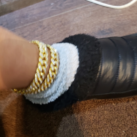 Miami Cuban Link Anckle Bracelet or Necklace - Picture 3 of 3